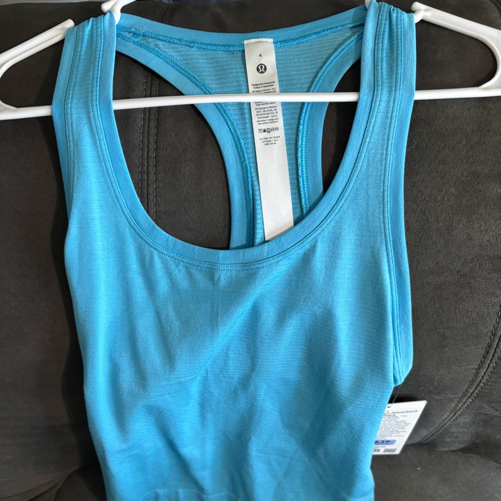 Lululemon swiftly tech racerback tank 2.0 *race kayak blue